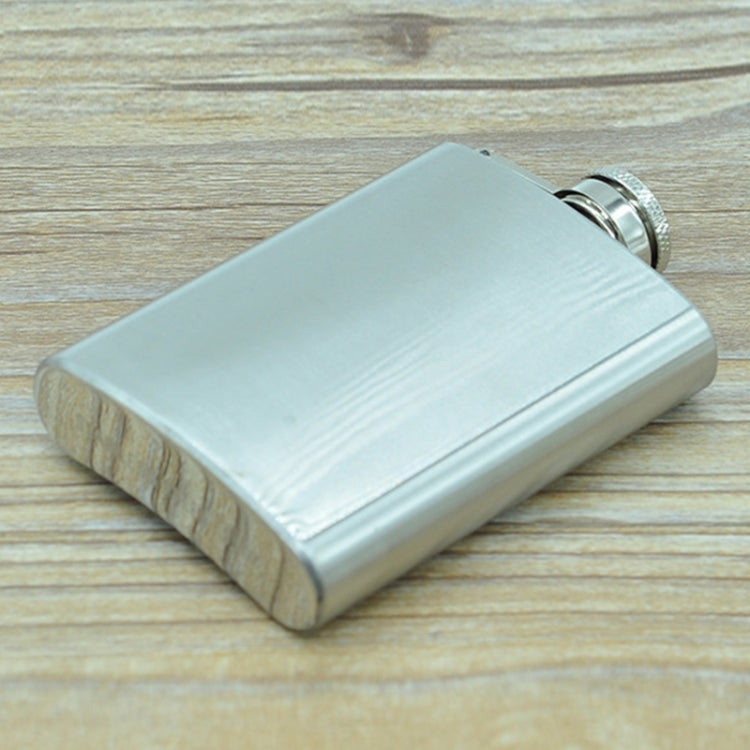 100ml(3.5oz) ポケットフラゴン アウトドアスポーツ フラットリカー フラスク キャンプ 超軽量 携帯用 耐摩耗 ワインポット（シルバー） 100ml(3.5oz)