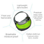 Dog and Cat Sling Carrier Hands Free Reversible Pet Papoose Bag, Size：Small, Size：Small
