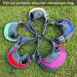 犬と猫用スリングキャリア ハンズフリー リバーシブルペットパプースバッグ、サイズ：S、サイズ：S
