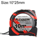 Aoben 伸縮定規 メジャーテープ 携帯用プル定規 ミニテープメジャー、長さ: 10m 幅: 25mm