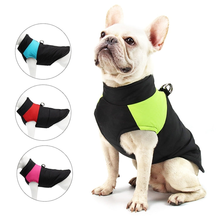 ペット犬用コットンベストスキー服、サイズ: XXL、胸囲: 54cm、背丈: 45cm、サイズ: XXL