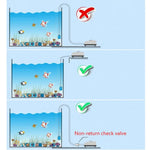 RS-390 220V 5W ダブルアウトレット調節可能流量静音水槽エアポンプ 魚タンク酸素エアポンプ、5W