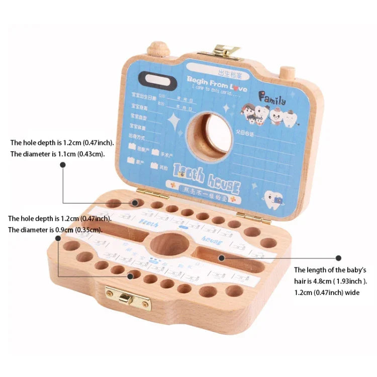 クリエイティブ木製子供用カメラ 落葉歯保存ボックス 赤ちゃんの歯収納ボックス、HC2455A、HC2455B、HC2455C、HC2455D