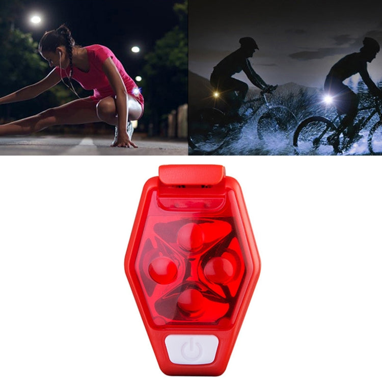 多機能アウトドア自転車ランニング警告ライト自転車テールライトLEDバッククリップライト、LEDバッククリップライト（赤）、LEDバッククリップライト（白）、LEDバッククリップライト（黒）、LEDバッククリップライト（紫）