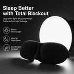 3D Portable Shading Sleep Rest Aid Cover Eye Patch Sleeping Mask Female Cute Eye Mask