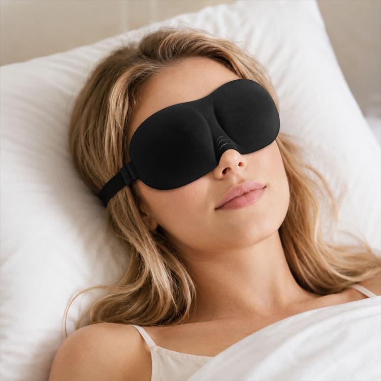 3D 携帯用シェーディング睡眠補助カバー アイパッチ 睡眠マスク 女性用 かわいいアイマスク