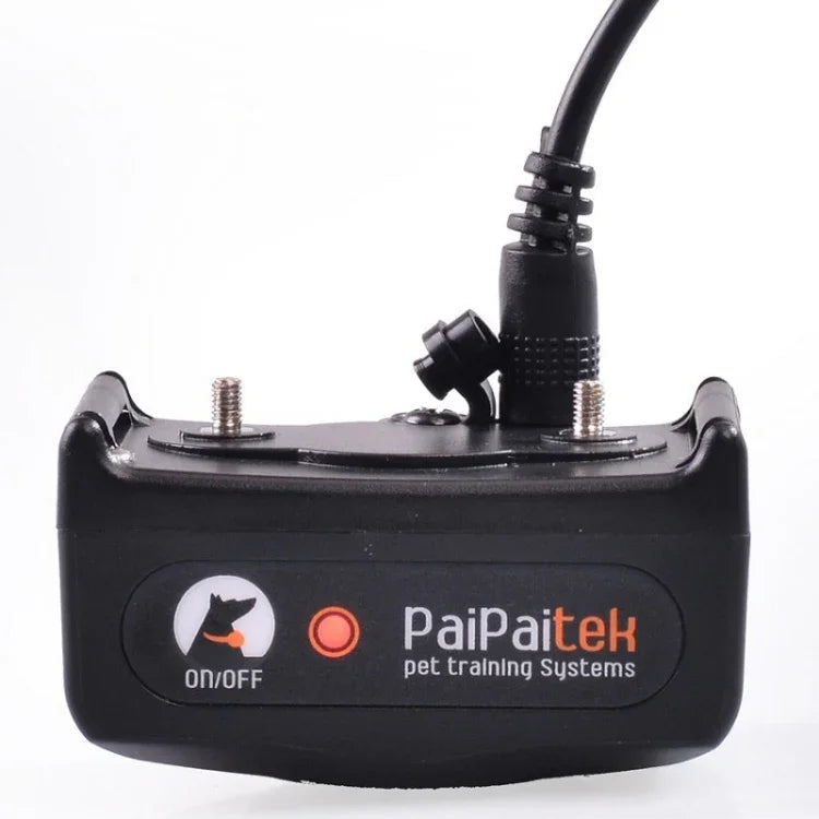 自動防止吠え首輪 ペットトレーニングコントロールシステム＋電気ショックPUレザー首輪 犬用、PD520