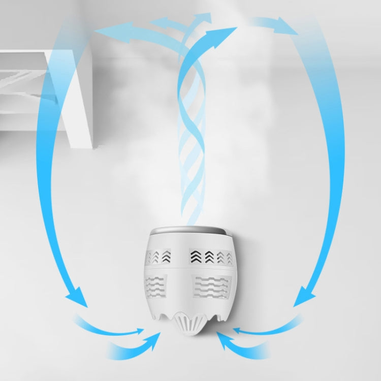Portable Adjustable Mini USB Charging Air Convection Cycle Desktop Electric Fan Air Cooler, Support 2 Speed Control