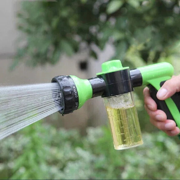 多機能カー用フォーム水鉄砲 ガーデン散水ツール ペットシャワースプリンクラー ランダムカラー配送 ホースなし 水鉄砲