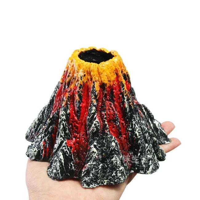 人工樹木 植物 草 水槽装飾 火山岩風景 創造的な岩石樹脂オーナメント 水槽用エアポンプ サイズ:S 8.5*5.5*2.0 cm サイズ:S 8.5*5.5*2.0 cm