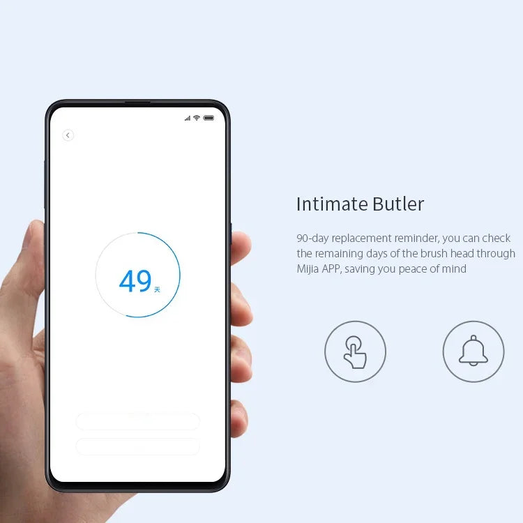3個入り オリジナル Xiaomi Mijia 電動歯ブラシヘッド交換用 口腔ケア（敏感タイプ）