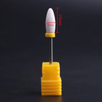 ネイル セラミック 円筒形 たこ形 電動研磨ヘッド、サイズ: 49*6mm、サイズ: 49*6mm