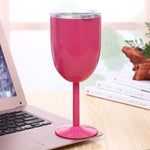 新ファッション ステンレス真空カップ 赤ワインカクテルゴブレット 創造的ギフト