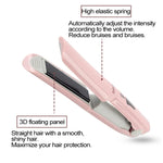 ワイヤレスミニUSB充電式ヘアストレートナー ヘアカーラー二重用途ヘアスプリント