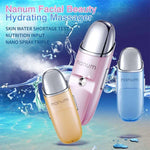 Nanum フェイシャルビューティー 保湿マッサージャー ミニ スキンケア 水噴霧 ミスト加湿器 / 自動アルコールスプレー