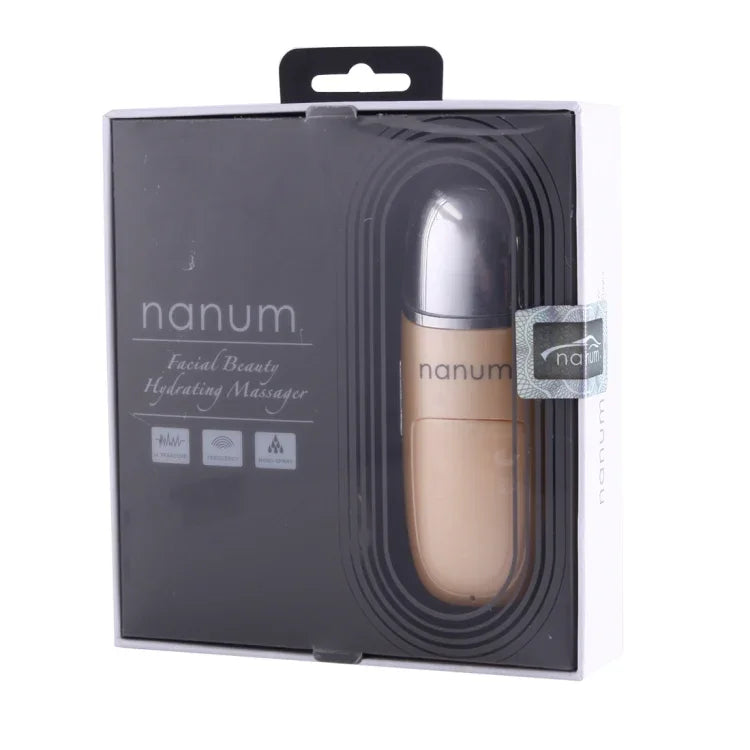 Nanum フェイシャルビューティー 保湿マッサージャー ミニ スキンケア 水噴霧 ミスト加湿器 / 自動アルコールスプレー