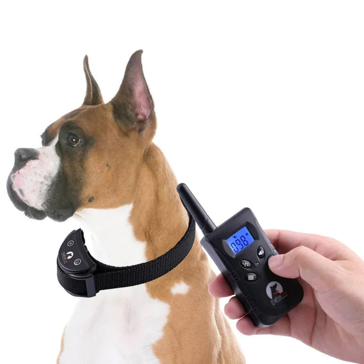 PD520V 自動吠え防止カラー犬用ペットトレーニング制御システム、PD520Vブラック