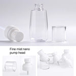 10個セット 携帯用詰め替え可能プラスチック微細ミスト香水スプレーボトル 透明 空スプレーヤーボトル、60ml、60ml