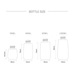 10個セット 携帯用詰め替え可能プラスチック微細ミスト香水スプレーボトル 透明 空スプレーヤーボトル、100ml、100ml