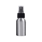 詰め替え可能ガラスファインミストアトマイザー アルミボトル 50ml、50ml