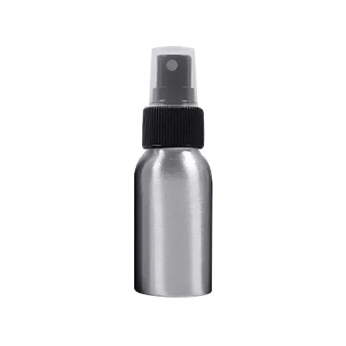 詰め替え可能ガラスファインミストアトマイザー アルミボトル 50ml、50ml
