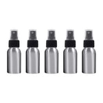 詰め替え可能ガラスファインミストアトマイザー アルミボトル 50ml、50ml
