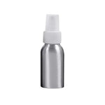 詰め替え可能ガラスファインミストアトマイザー アルミボトル 50ml、50ml