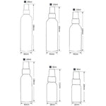 詰め替え可能ガラス微細ミストアトマイザー アルミボトル、100ml、100ml