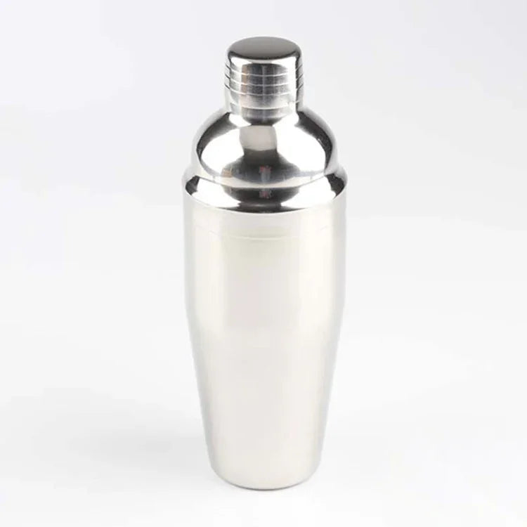 14in1ステンレス製カクテルシェーカーツールセット 竹製マウント付き、容量：750ml、750ml、竹製