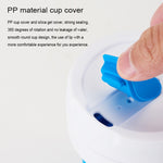 350ml アウトドア用ポケットサイズ コーヒー・ティー用折りたたみトラベルマグ シリコンカップ 蓋付き
