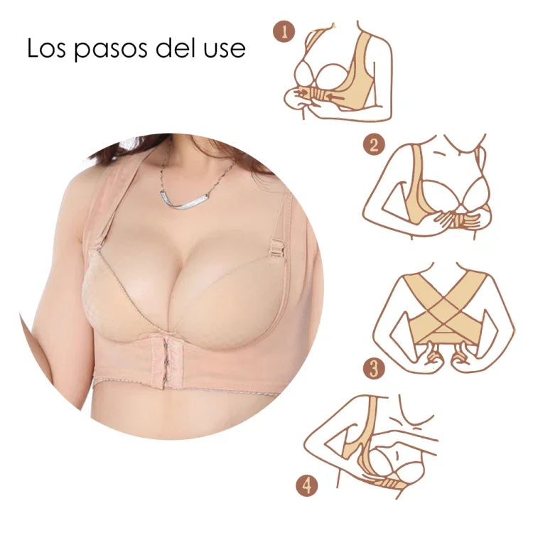 女性用 超薄型 猫背矯正 肩サポート タイトフィット 整形外科用ベルト サイズ:L, L