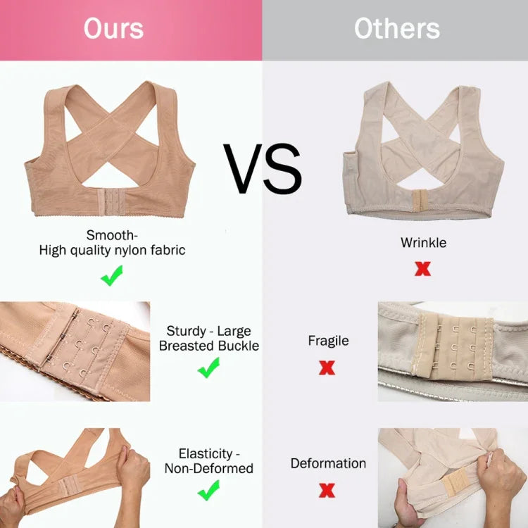 女性用 超薄型 猫背矯正 肩サポート タイトフィット 整形外科用ベルト サイズ:XL, XL