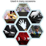 12 Pairs Pure Cotton Working Gloves, Thickened，Size：XL, Thickened，Size：XL