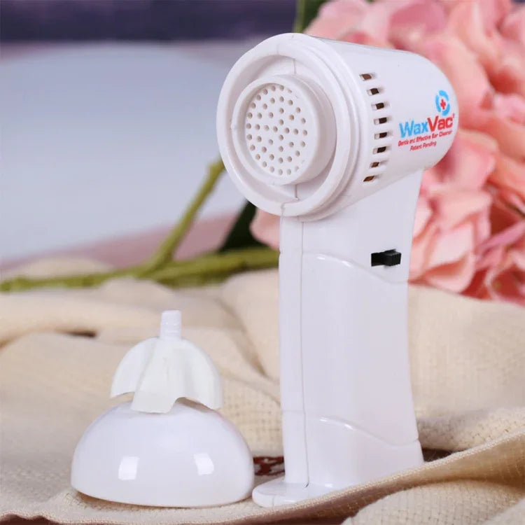 WaxVac 電動やさしく効果的な耳掃除器 大人子供用耳掃除デバイス 耳ケアツール 1個