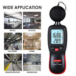 Wintact WT81 デジタルライトルクスメーター 工場/学校/家庭用 多用途 測定範囲: 0-200,000ルクス