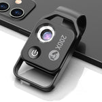 APEXEL APL-MS002BK 200X HDユニバーサルポータブルスマホ顕微鏡 LEDライト付き、APL-MS002BK