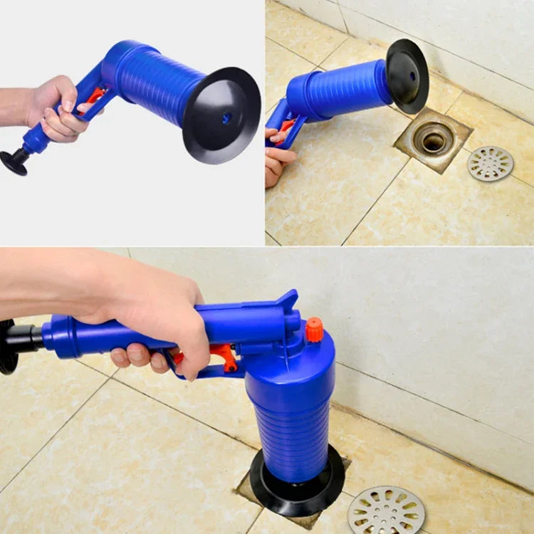 キッチン・トイレ高圧排水パイプ シンク用エアパワーブラスタークリーナー プランジャー詰まり除去器 高圧排水パイプ