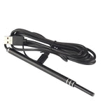 i96 3 in 1 USB Ear Scope Inspection HD 0.3MP Camera Visual Ear Spoon for OTG Android Phones & PC & MacBook, 1.85m Length Cable, 3 in 1 Black  0.3MP