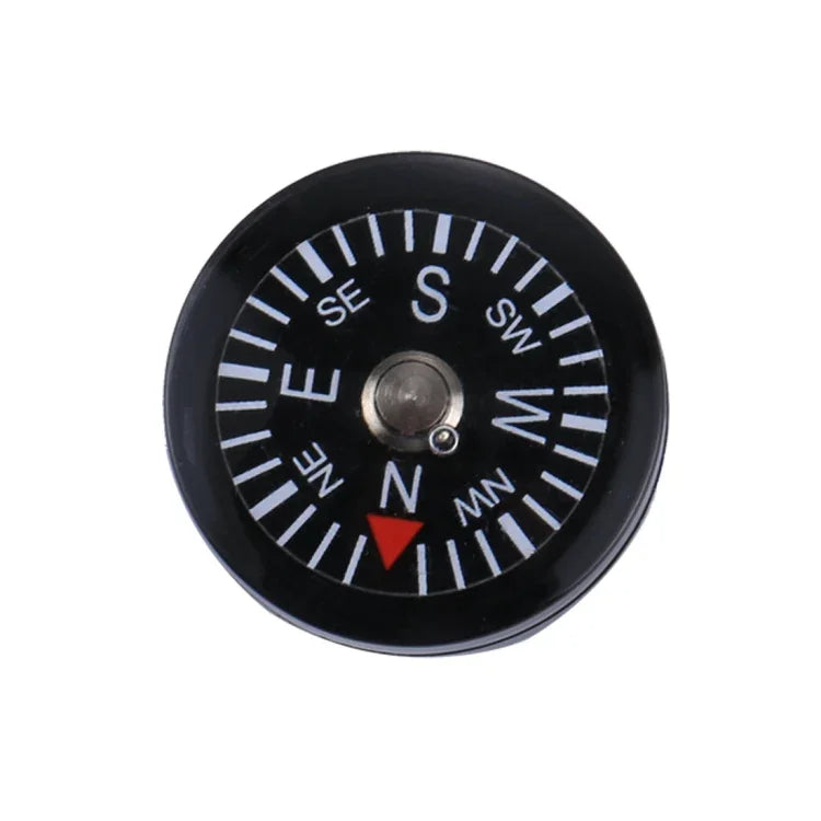20 PCS 20mm Outdoor Sports Camping Hiking Pointer Guider Plastic Compass Hiker Navigation, Random Color Delivery, 20mm