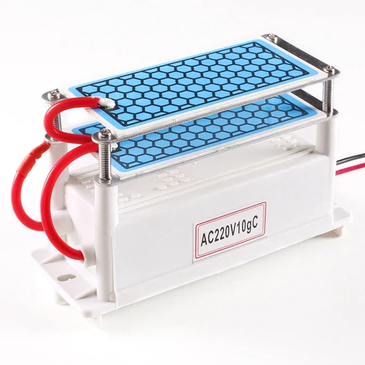 高温セラミックプレート一体型オゾン発生器220V 10g空気清浄機、AC 220V 10G