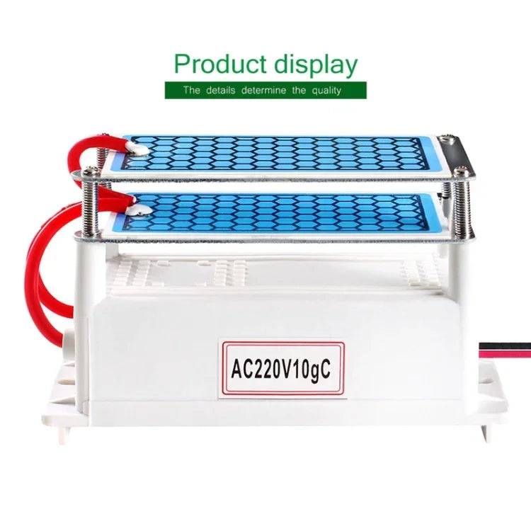 高温セラミックプレート一体型オゾン発生器220V 10g空気清浄機、AC 220V 10G