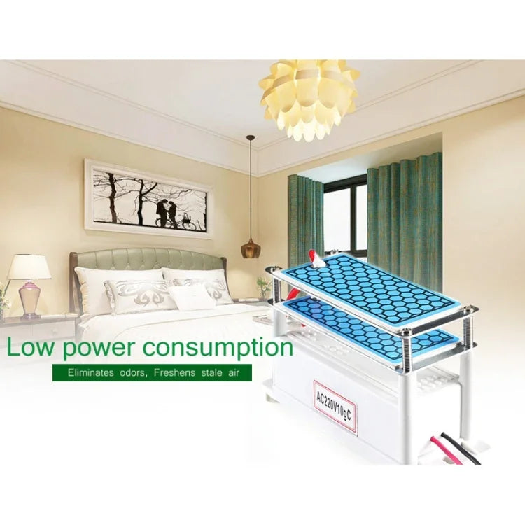 高温セラミックプレート一体型オゾン発生器220V 10g空気清浄機、AC 220V 10G