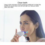 Vwhite 3つの洗浄モード シリコン電動自動美容歯ブラシ
