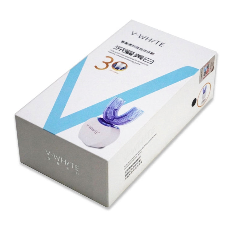 Vwhite 3つの洗浄モード シリコン電動自動美容歯ブラシ