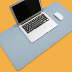 多機能ビジネス PUレザー マウスパッド キーボードパッド テーブルマット コンピューターデスクマット、サイズ：80 x 40cm、サイズ：80 x 40cm（グリーン）、サイズ：80 x 40cm（サファイアブルー）、サイズ：80 x 40cm（ベビーブルー）、サイズ：80 x 40cm（アプリコット）、サイズ：80 x 40cm（ブラック）