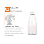 プラスチックスプレーボトル 漏れ防止 トリガースプレーヤー付き、200ml、200ml