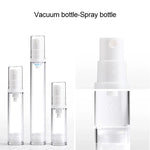 5個セット 携帯用エアレス真空ポンプボトル ファインミスト香水スプレーボトル 5ml、5ml