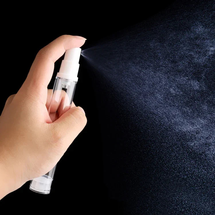 5個セット 携帯用エアレス真空ポンプボトル ファインミスト香水スプレーボトル 5ml、5ml