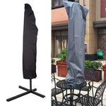 UVカット 210Dオックスフォード布 折りたたみ式屋外パラソル傘保護カバー、サイズ: 57*48*25cm（ブラック）、サイズ: 57*48*25cm