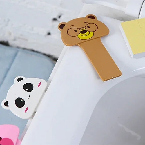 10個セット かわいいキャラクター ポータブル便利トイレ蓋デバイス トイレセット ランダムスタイル配送 かわいいキャラクタートイレ蓋デバイス